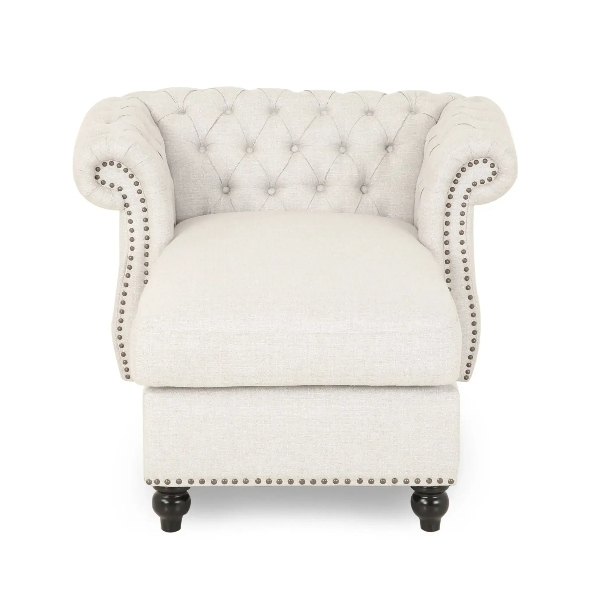Zviour Tufted Rolled Arms Chaise Lounge – furniture