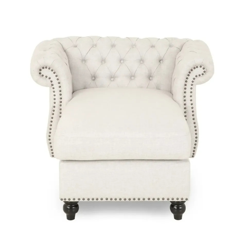Zviour Tufted Rolled Arms Chaise Lounge – furniture - product image 7