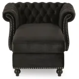 Zviour Tufted Rolled Arms Chaise Lounge – furniture thumbnail 1