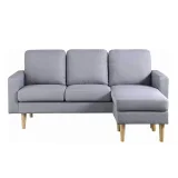 Jasper Grey Sectional Sofa – 3-Piece Elegant & Comfortable Seating for Your Living Room – furniture thumbnail 2