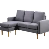 Jasper Grey Sectional Sofa – 3-Piece Elegant & Comfortable Seating for Your Living Room – furniture thumbnail 8