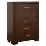 Zavior Jessica 5-Piece Bedroom Set with Nightstand Panels thumbnail 8