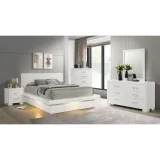 Zavior Jessica 5-Piece Bedroom Set with Nightstand Panels thumbnail 3