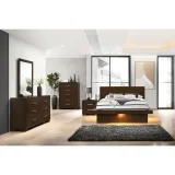 Zavior Jessica 5-Piece Bedroom Set with Nightstand Panels thumbnail 2