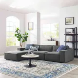 Luxurious 4 Piece Fabric Sectional Sofa for Ultimate Comfort and Style – furniture thumbnail 1