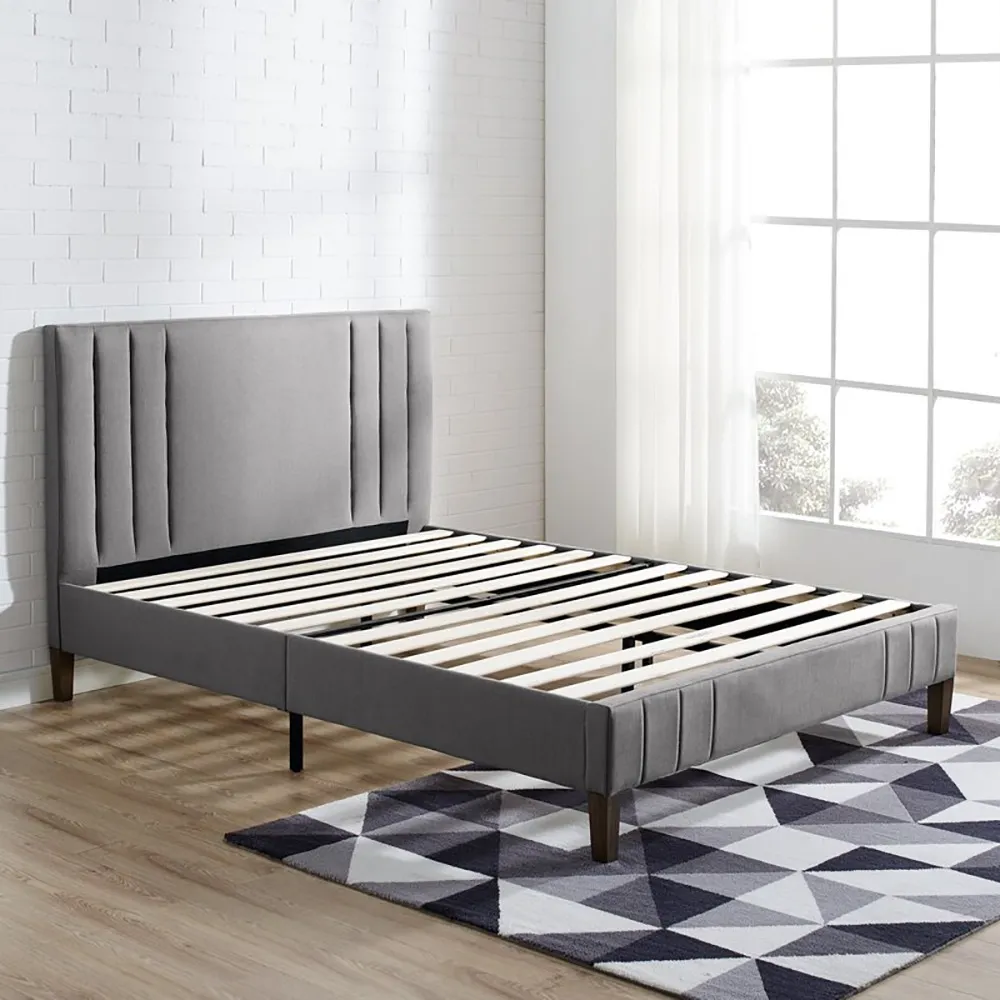 Zavior Kayden Tufted Upholstered Low Profile Bed