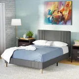 Zavior Kayden Tufted Upholstered Low Profile Bed thumbnail 3