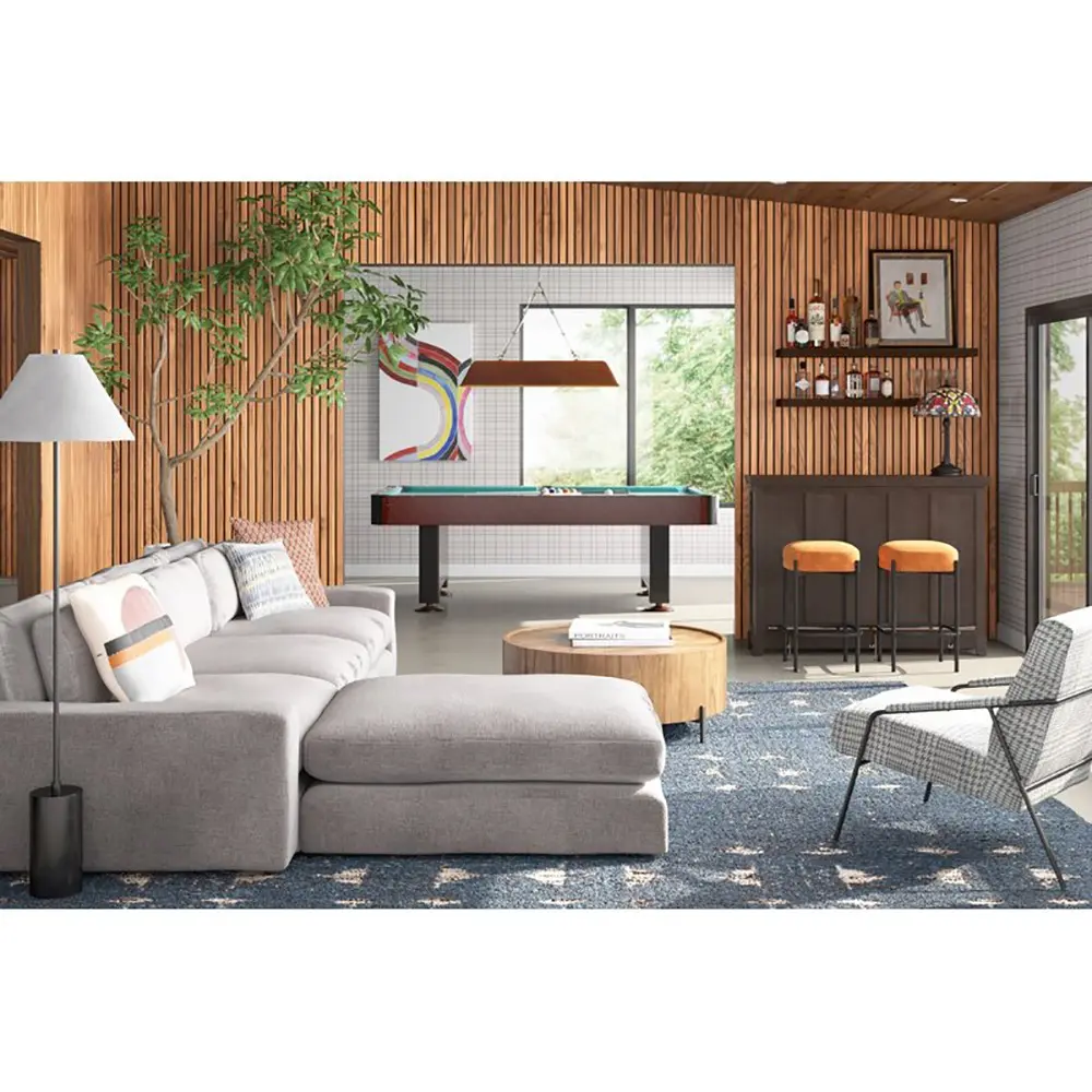 Elissa Square Arm Modular Sofa Chaise – 270cm of Ultimate Comfort for Your Living Space – furniture