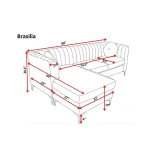Transform Your Living Space with the Luxurious Cargill Wide Velvet Modular Sofa & Chaise – 7 – furniture thumbnail 5
