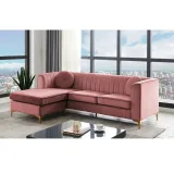 Transform Your Living Space with the Luxurious Cargill Wide Velvet Modular Sofa & Chaise – 7 – furniture thumbnail 1