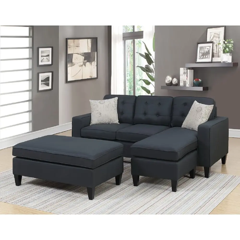 Modern Comfort: 5 Reasons to Love the Howa Wide Sectional with Ottoman – furniture