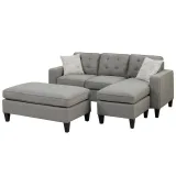 Modern Comfort: 5 Reasons to Love the Howa Wide Sectional with Ottoman – furniture thumbnail 7