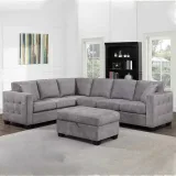 Corner Sofa with Storage Ottoman – furniture thumbnail 1