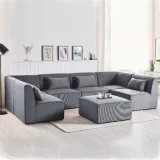 Basinger 7-Piece Modular Sofa Zavior Furniture – furniture thumbnail 1