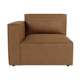 Zavior Furniture Faux Leather Sectional Sofa – furniture thumbnail 4