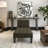 Zaviour Furniture Linen Chaise Lounge – furniture thumbnail 4
