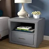 Upholstered Single Drawer Night Stand – furniture