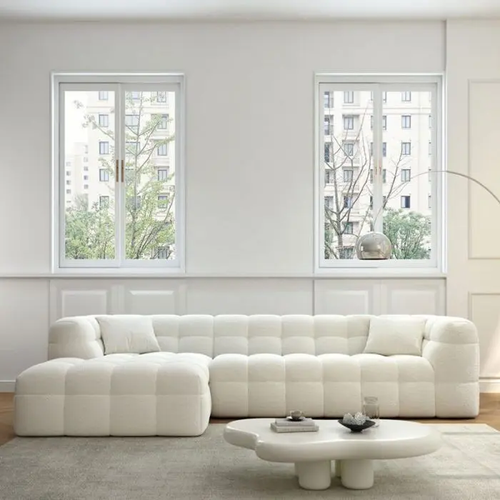 Zavior Furniture Michelin Boucle Upholstered Sofa – furniture