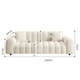 Luxury Minimalist Living Room Candy Sofa – furniture thumbnail 5