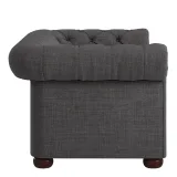 Grey Extra Long Tufted Modular Sofa – furniture thumbnail 7