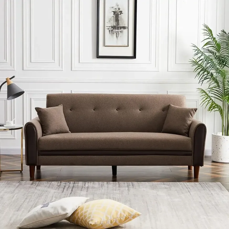Living Room Modern Sofa with 2 Pillows – furniture - product image 4