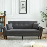 Living Room Modern Sofa with 2 Pillows – furniture thumbnail 7