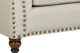 Hersfeld Ivory Fabric Sofa or Loveseat – furniture thumbnail 3
