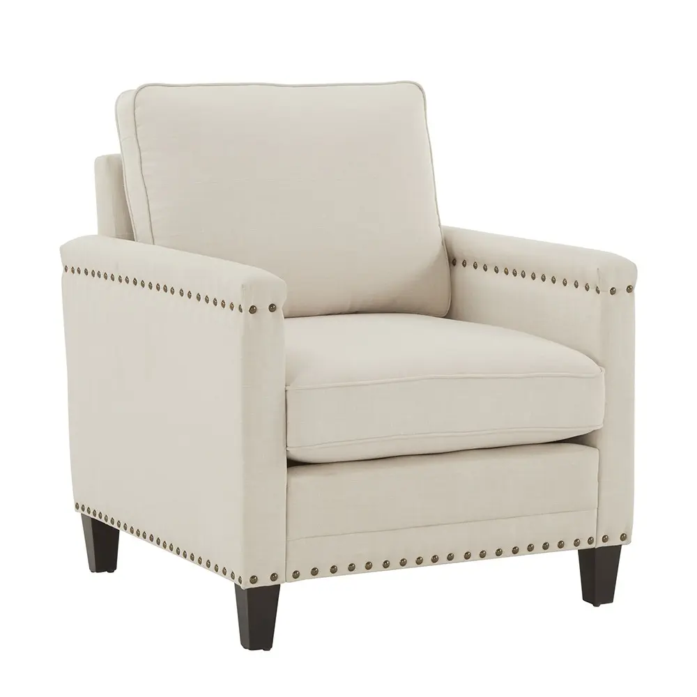 Hersfeld Ivory Fabric Sofa or Loveseat – furniture