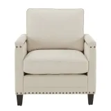 Hersfeld Ivory Fabric Sofa or Loveseat – furniture thumbnail 5
