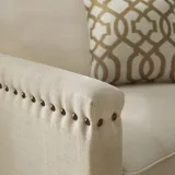 Hersfeld Ivory Fabric Sofa or Loveseat – furniture thumbnail 6