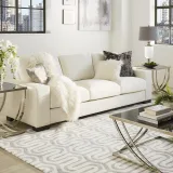 Lionel Modern Fabric Down-filled Sofa – furniture thumbnail 1