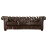 Tufted Scroll Arm Chesterfield Sofa – furniture thumbnail 6