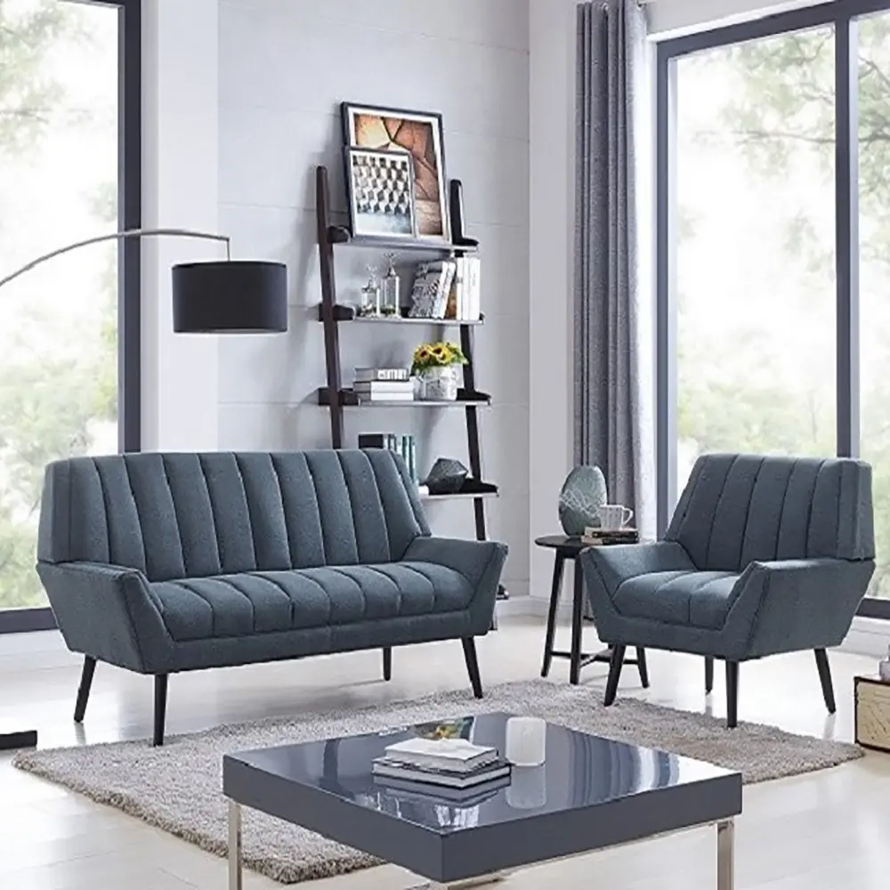 Mid-Century Modern Sofa and ArmChair Set – furniture