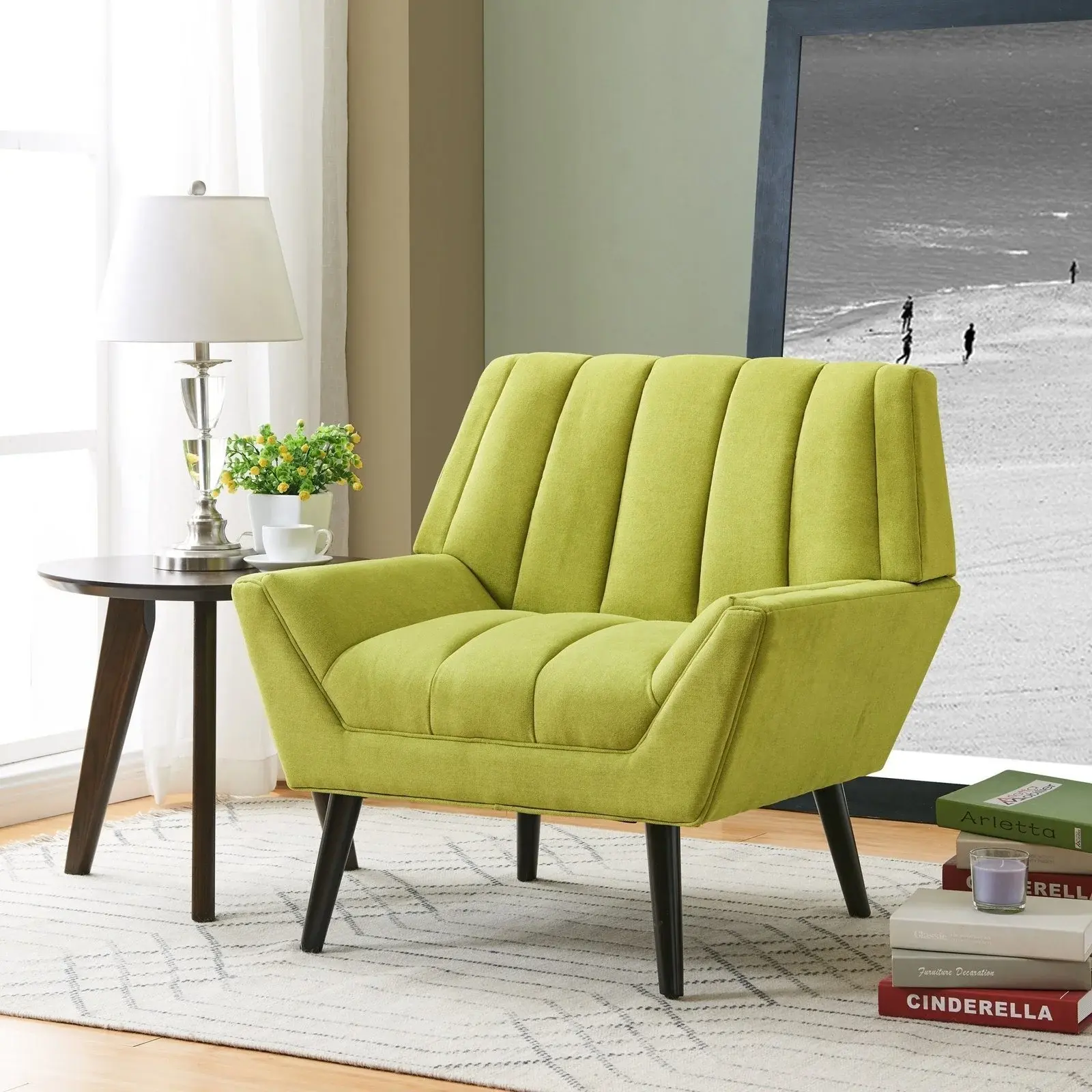 Mid-Century Modern Sofa and ArmChair Set – furniture