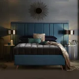 Zavior Mid-Century Upholstered Wall Panel Bed thumbnail 7
