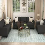 Living Room Polyester-blend 3 Pieces Sofa Set – furniture thumbnail 1