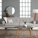 Dexter Grey Tufted 2 Seater Sofa – furniture thumbnail 1