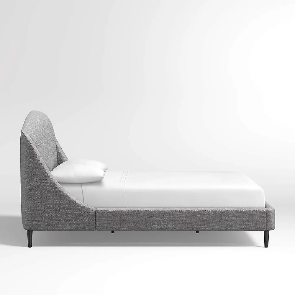 Zavior Mist Upholstered Bed