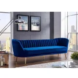 Alexandrea 3 Seater Velvet Sofa – furniture thumbnail 2