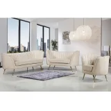 Alexandrea 3 Seater Velvet Sofa – furniture thumbnail 3