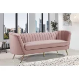 Alexandrea 3 Seater Velvet Sofa – furniture thumbnail 4