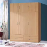 Estephania 3 Door Lamination wood Wardrobe – furniture thumbnail 2