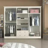 Bozeman 6 Door Wardrobe with Drawers – furniture thumbnail 2