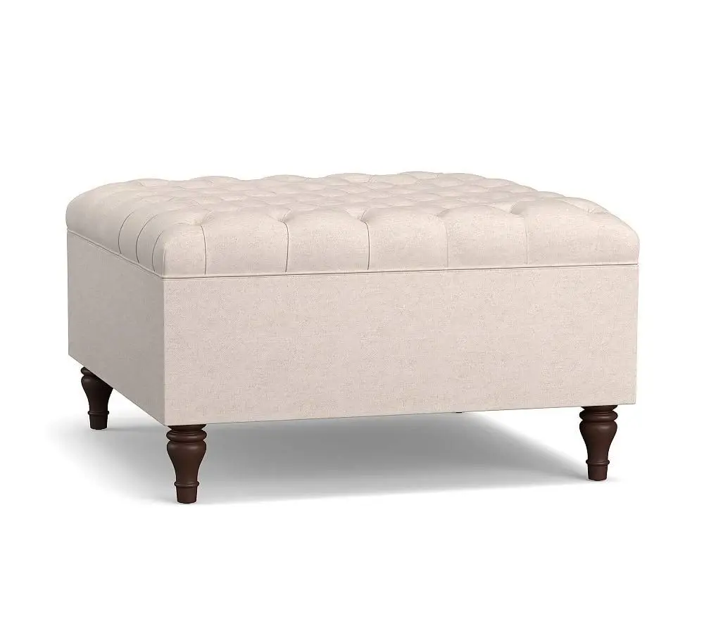 Tufted Square Ottoman – furniture