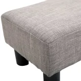 Chaparro Modern Linen Footrest – furniture thumbnail 6