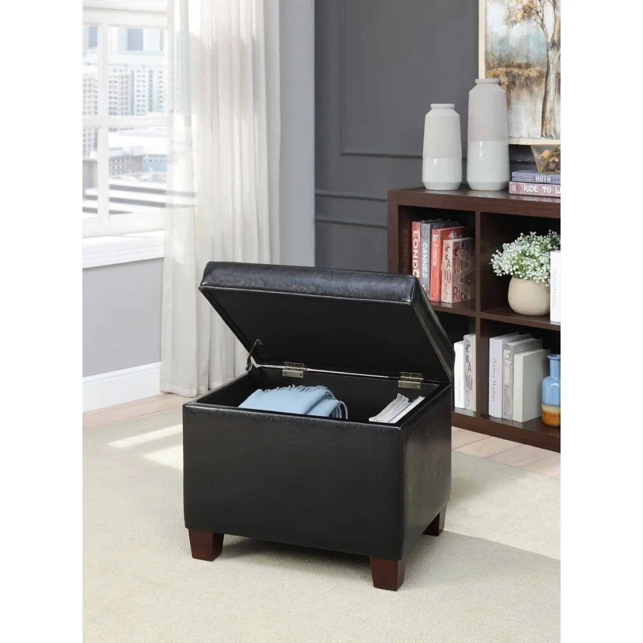 Madison Storage Ottoman – furniture
