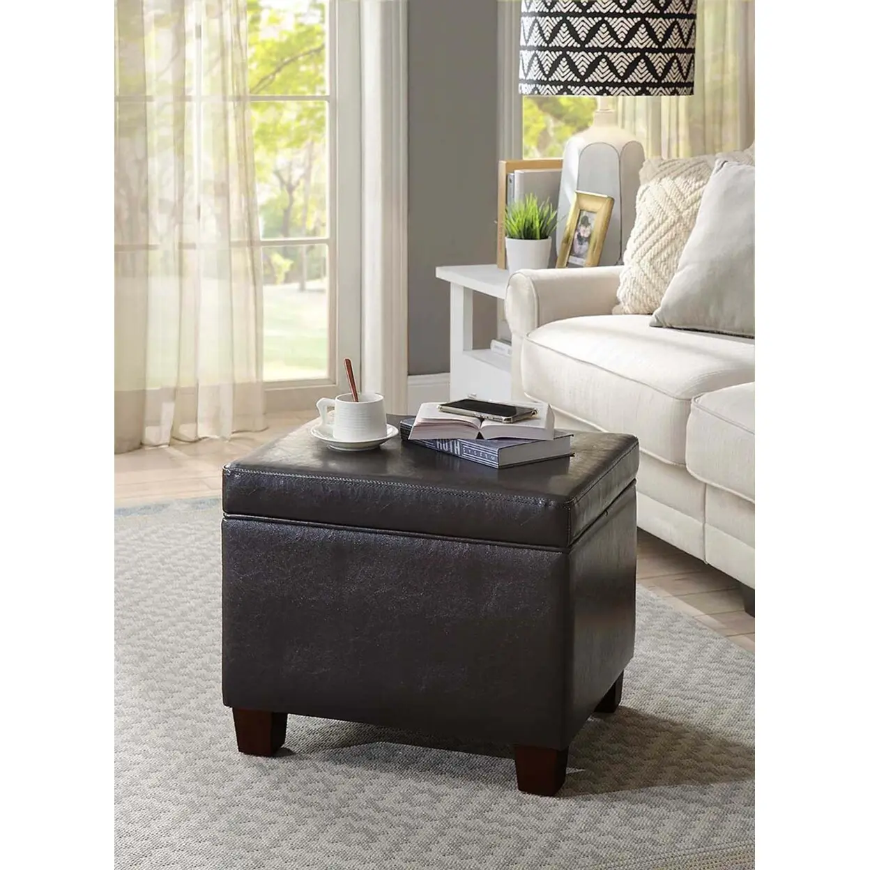 Madison Storage Ottoman – furniture