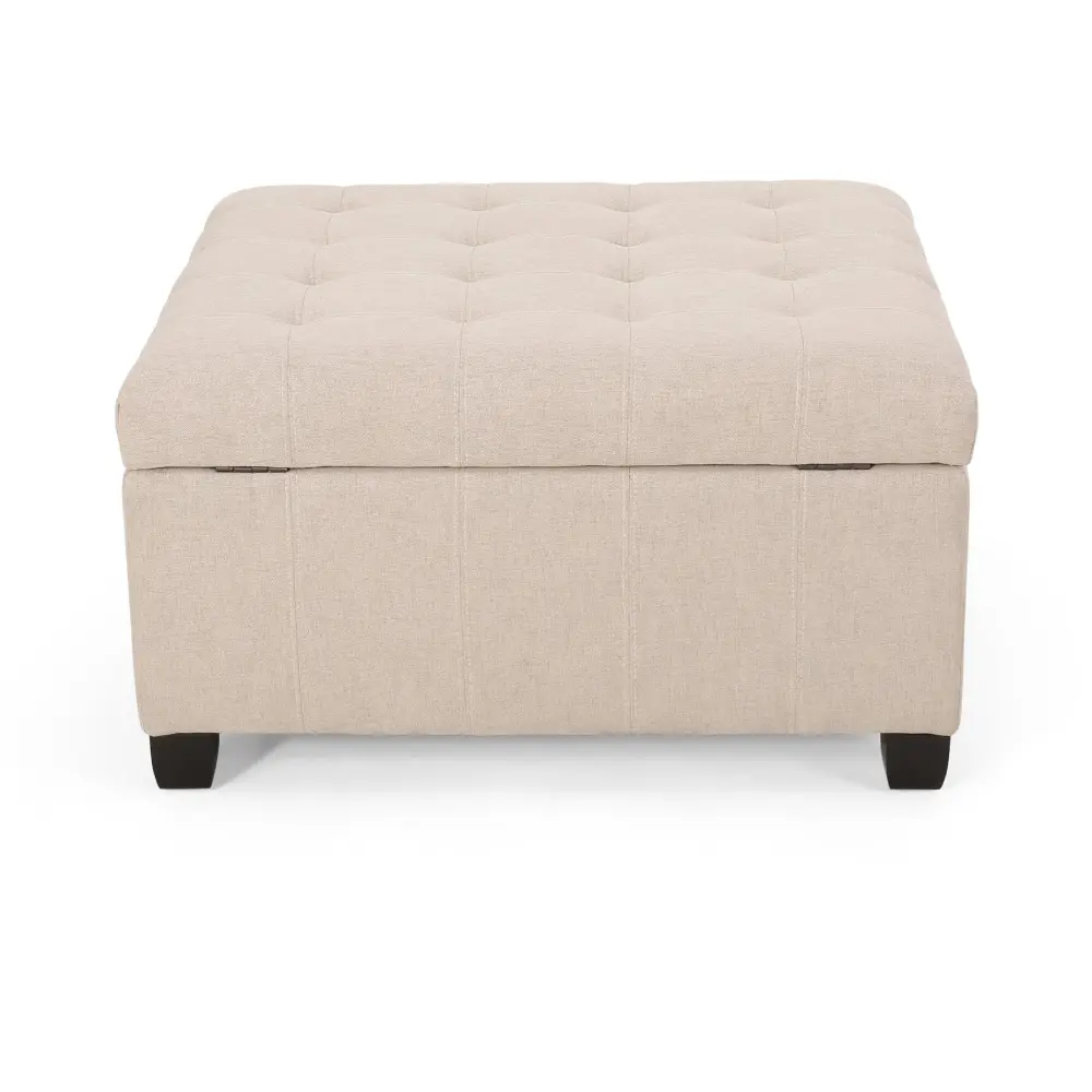 Isabella Tufted Storage Ottoman – furniture