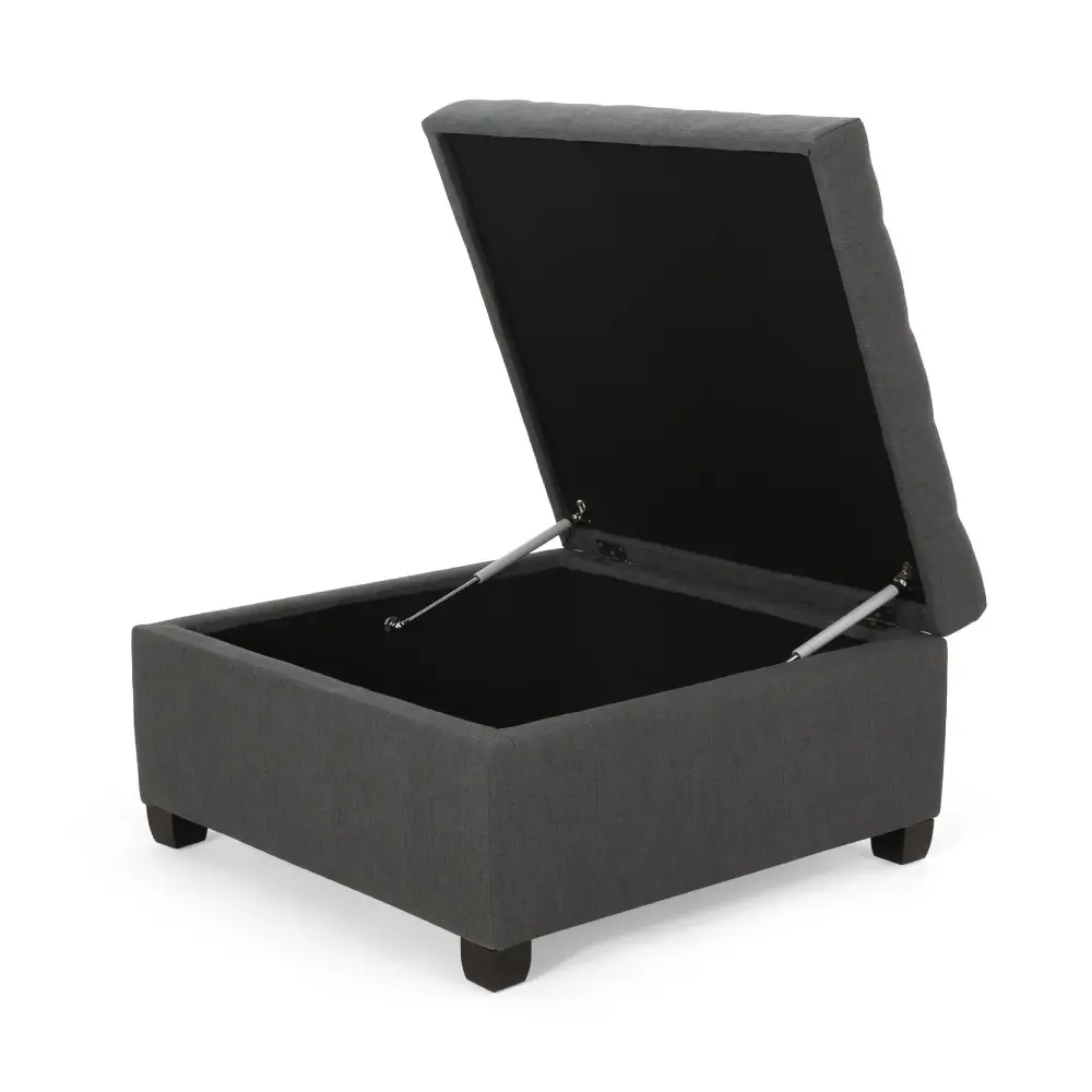 Isabella Tufted Storage Ottoman – furniture