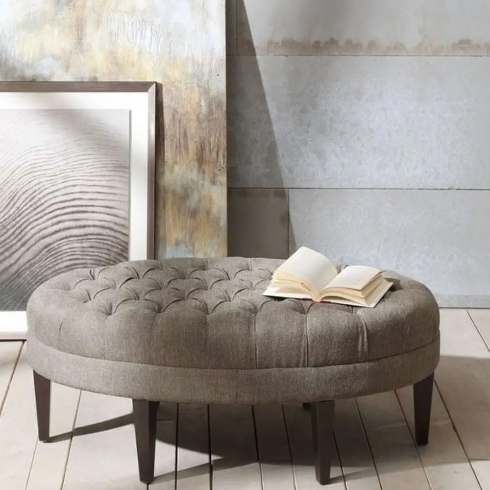 Madison Park Chase Surfboard Tufted Ottoman – furniture
